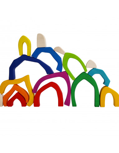 4 seizoenen huisjes puzzel