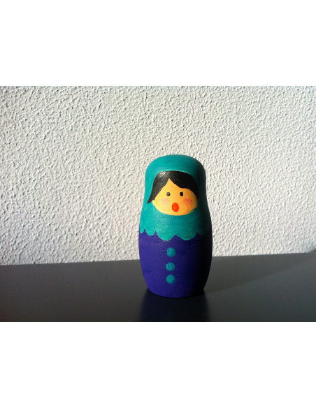 Matroesjka om zelf te schilderen