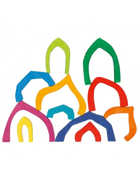 4 seizoenen huisjes puzzel