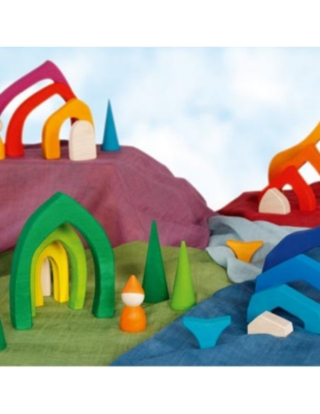 4 seizoenen huisjes puzzel