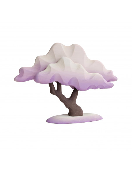 Winterse japanse esdoorn boom