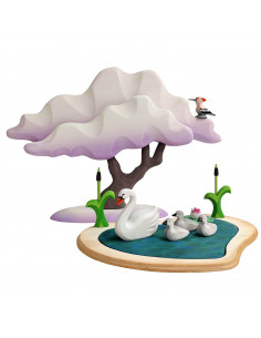 Winterse japanse esdoorn boom 2