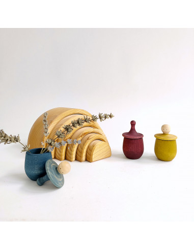 Regenboog neutraal middel