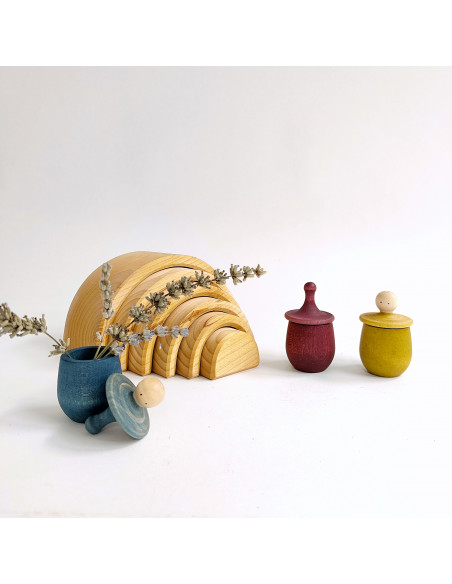 Regenboog neutraal middel