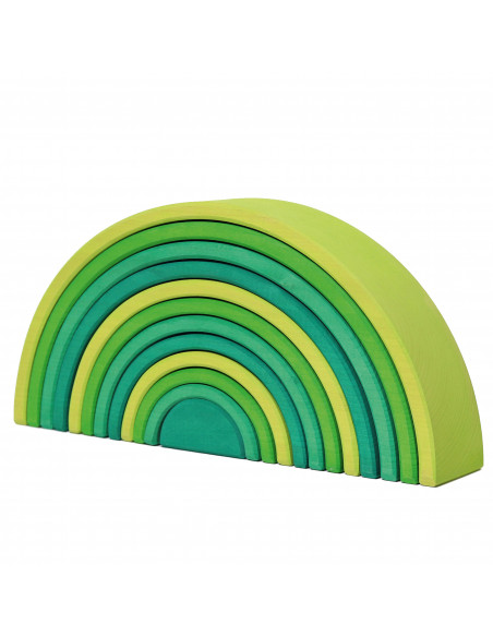 Regenboog groen licht