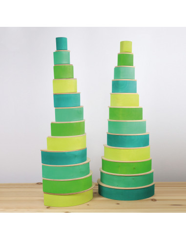 Regenboog groen licht