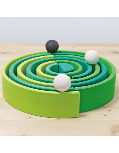 Regenboog groen licht