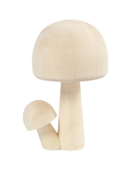 Knutsel paddestoel dubbel