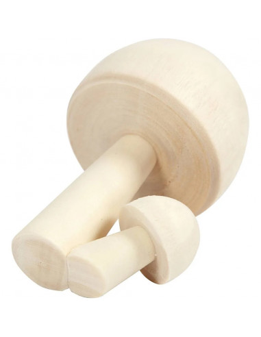 Knutsel paddestoel dubbel