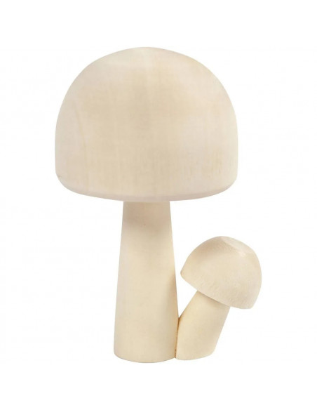 Knutsel paddestoel dubbel