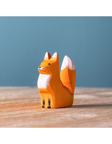 Kleine vos zittend Bumbu Toys