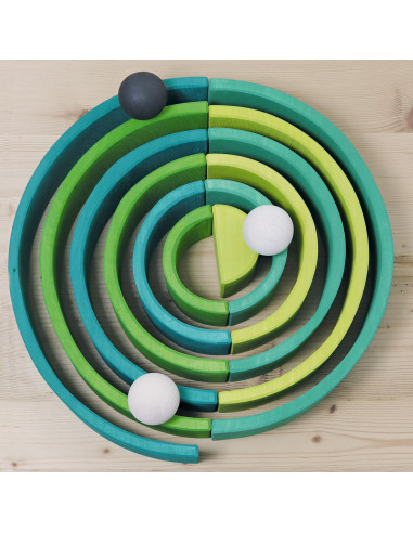 Regenboog groen donker