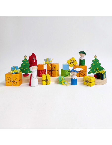 Cadeautjes steker blauw/groen