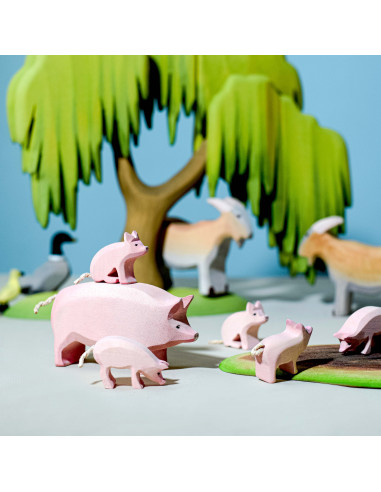 Biggetje staand Bumbu Toys