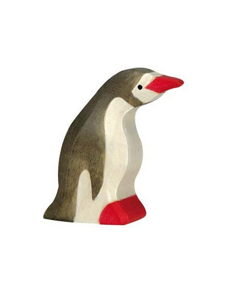 Kleine pinguin Holztiger