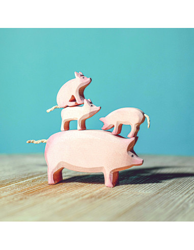 Biggetje zittend Bumbu Toys