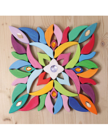 Mega mandala blokkenset Lara