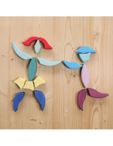 Mega mandala blokkenset Lara