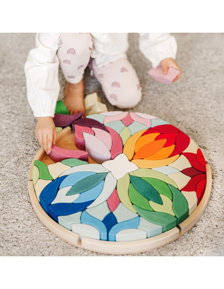 Mega mandala blokkenset Lara