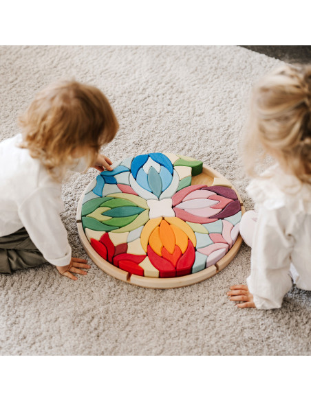 Mega mandala blokkenset Lara