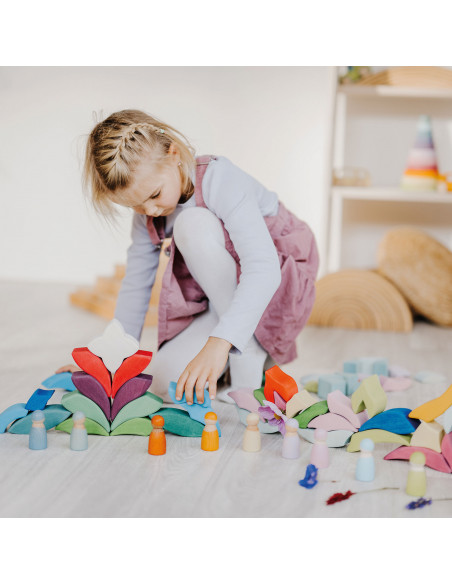 Mega mandala blokkenset Lara