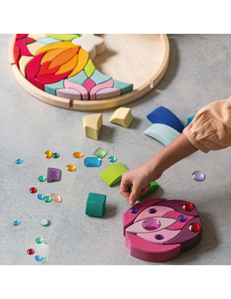 Mega mandala blokkenset Lara