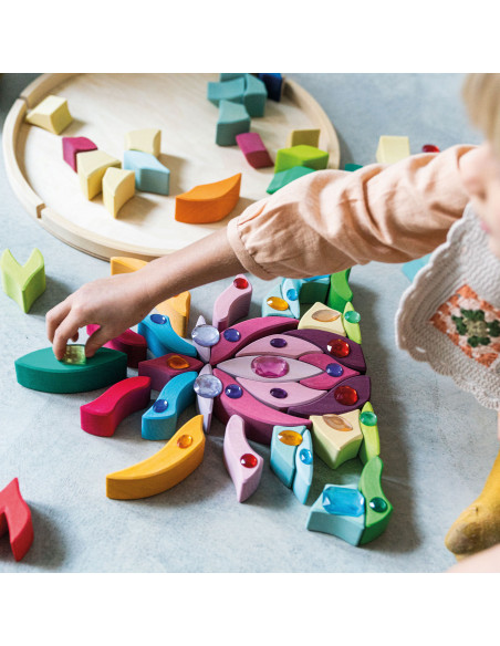 Mega mandala blokkenset Lara