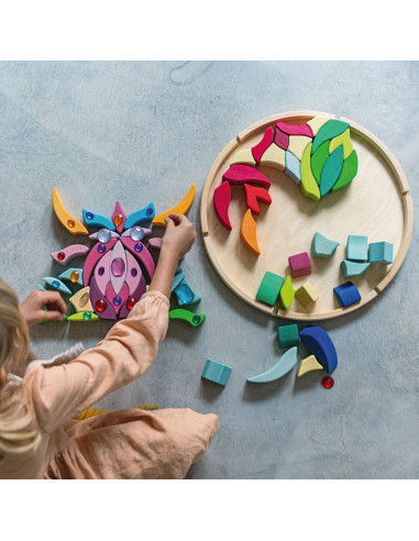 Mega mandala blokkenset Lara