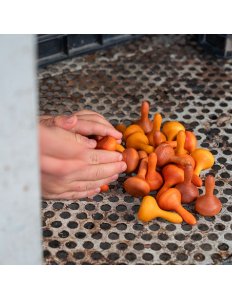 Mandala - oranje pompoenen