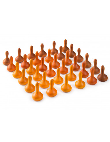 Mandala - oranje pompoenen