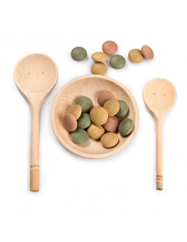Bord en lepels set Yummy