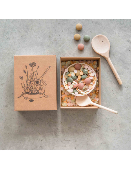 Bord en lepels set Yummy