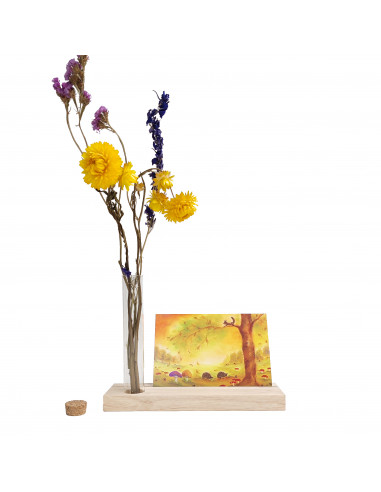 Ansichtkaart Herfst egels Baukje Exler