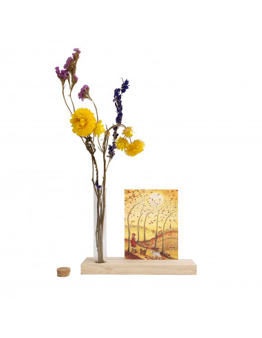 Ansichtkaart herfstwandeling Bijdehansje