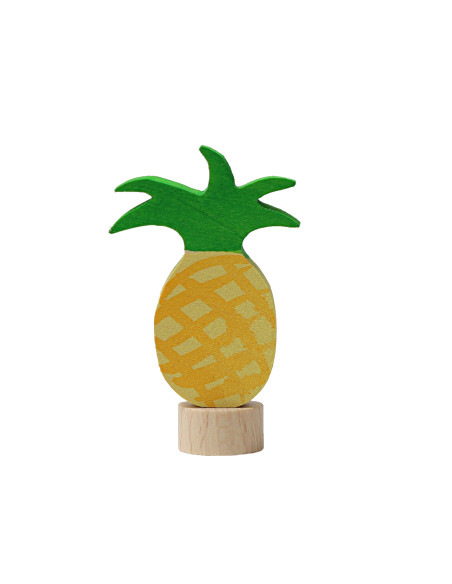 Ananas steker voor in verjaardagsring
