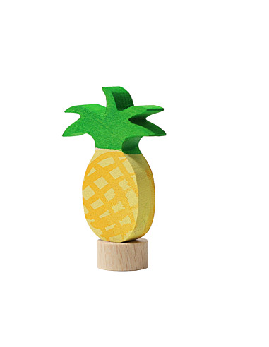 Ananas steker voor in verjaardagsring