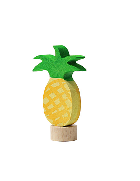 Ananas steker voor in verjaardagsring