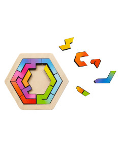 Mini puzzel hexagon 2