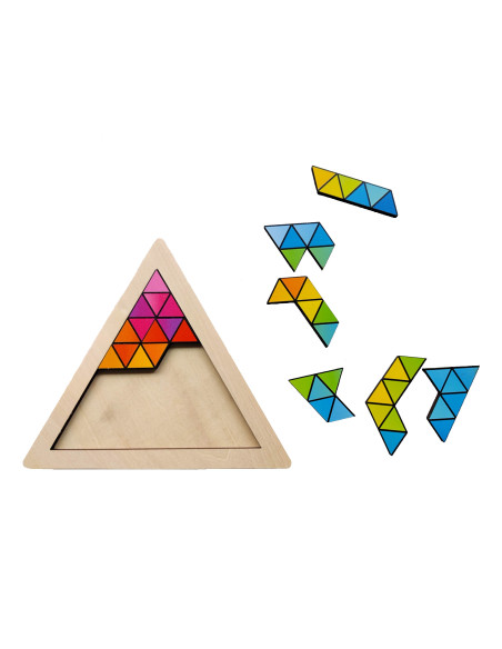 Mini puzzel driehoek