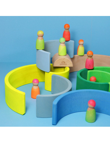 Regenboog neon groen limited edition