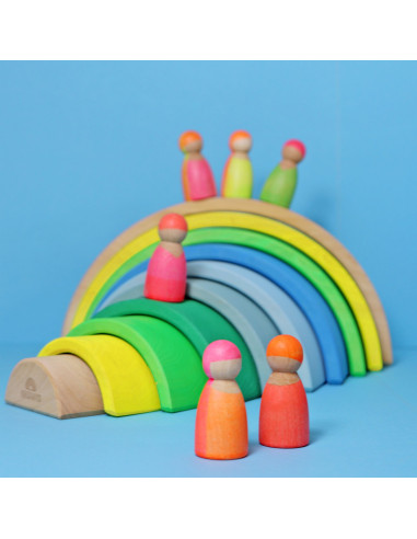 Regenboog neon groen limited edition