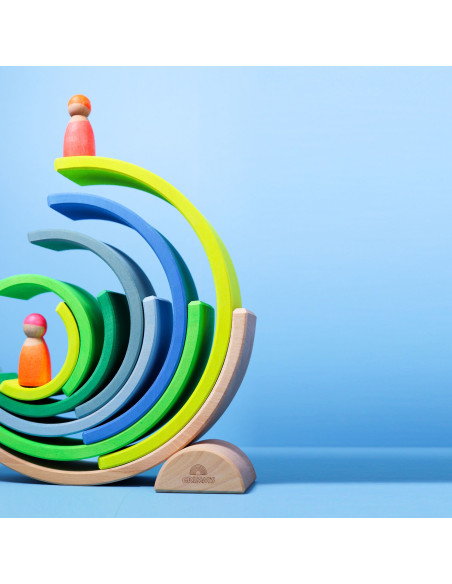 Regenboog neon groen limited edition