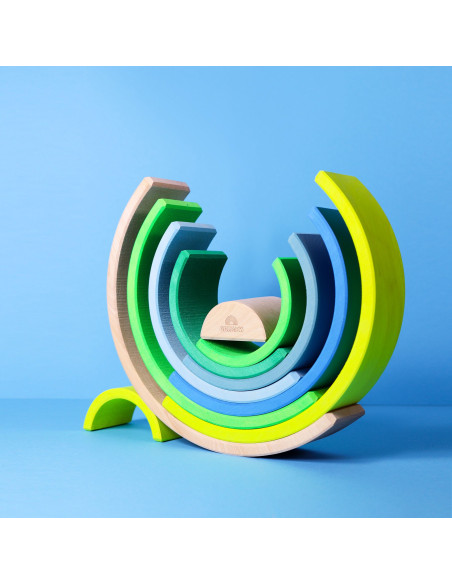 Regenboog neon groen limited edition