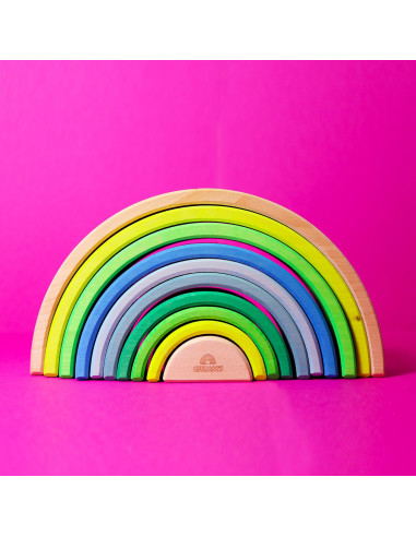 Regenboog neon groen limited edition