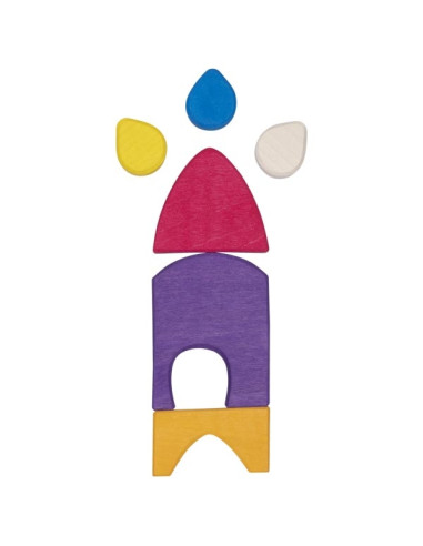 Blokken puzzel set morgana