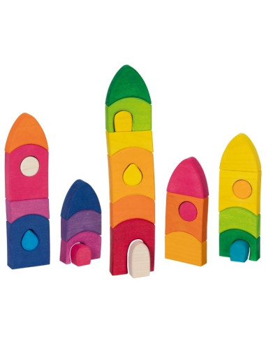 Blokken puzzel set morgana