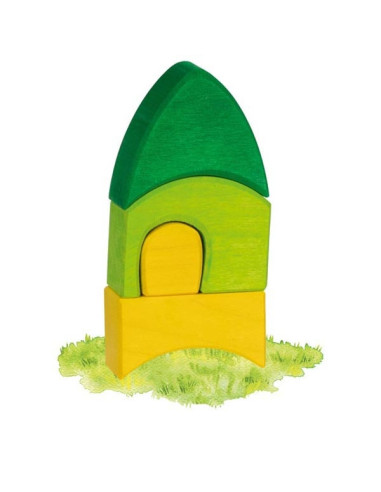 Blokken puzzel set morgana