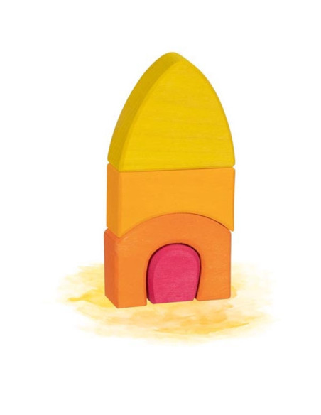 Blokken puzzel set morgana