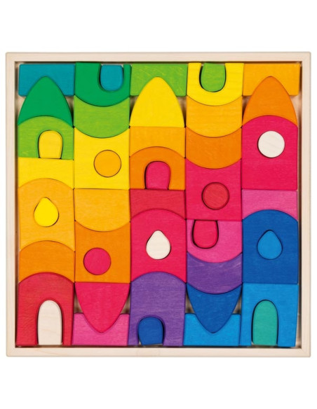 Blokken puzzel set morgana