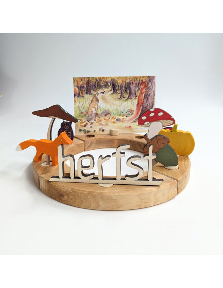 Verjaardagsring klein naturel